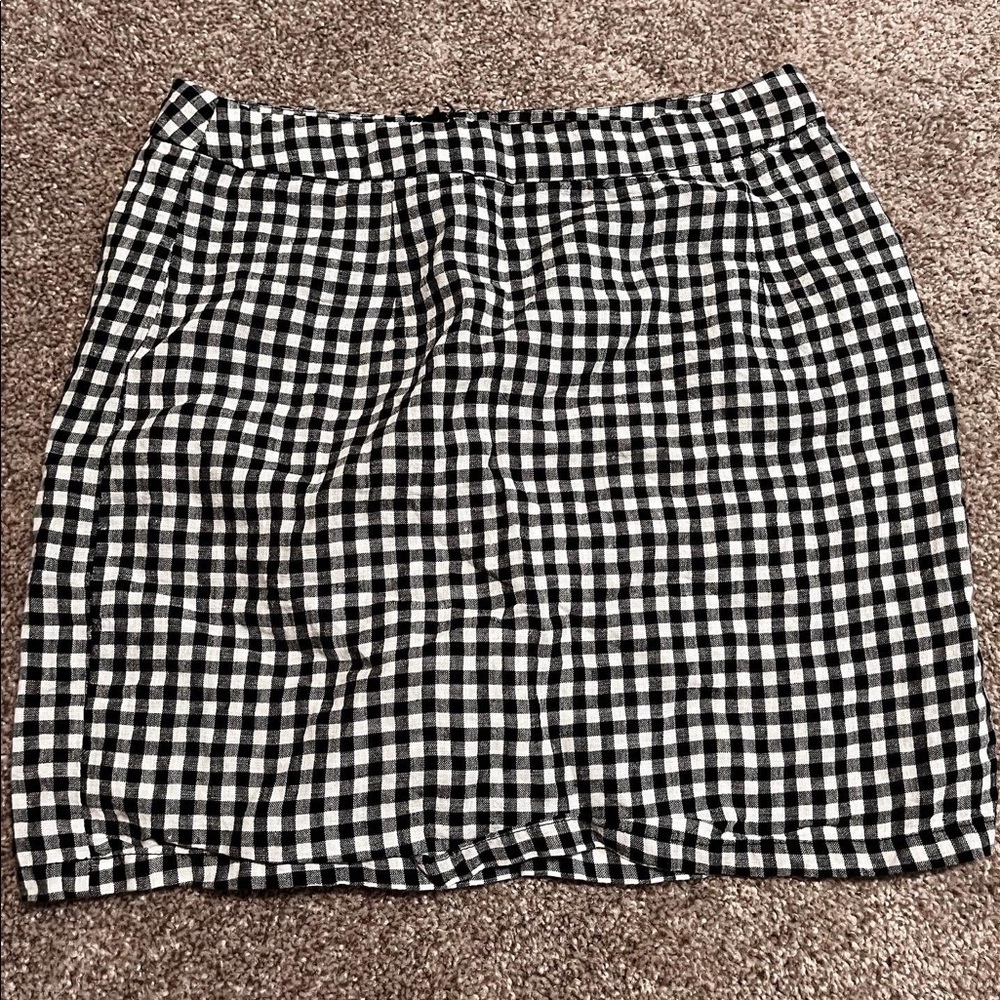 Gingham Skirt